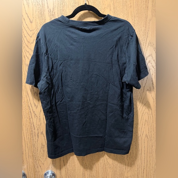 Nike Men's Dark Gray Tee with Red Logo - Picture 5 of 5